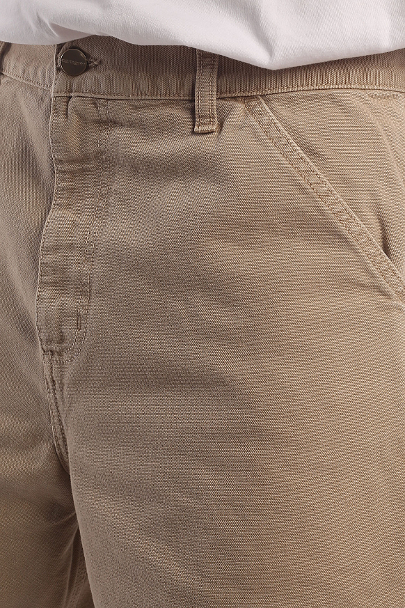 Мужские шорты Carhartt WIP Single Knee Short (I027942-brown faded) - фото 3 картинки