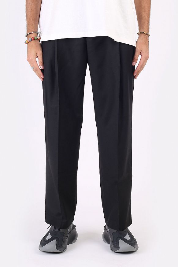 Мужские брюки FrizmWORKS OG One Tuck Wide Slacks (FZWOGPT057-black) - фото 4 картинки