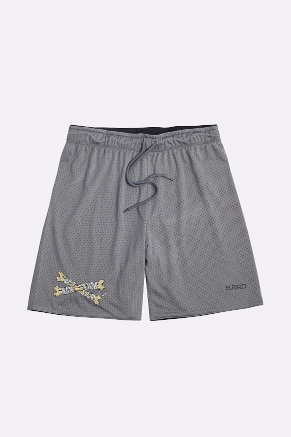 Мужские шорты Hard Halloween Reversible Shorts (Hard-hallow-shorts-blk) - фото 2 картинки