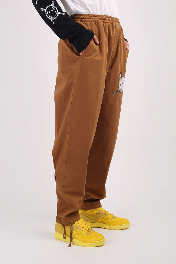 Мужские брюки Diadora Paura Track Pant (DR502176774-grey hemp) - фото 3 картинки