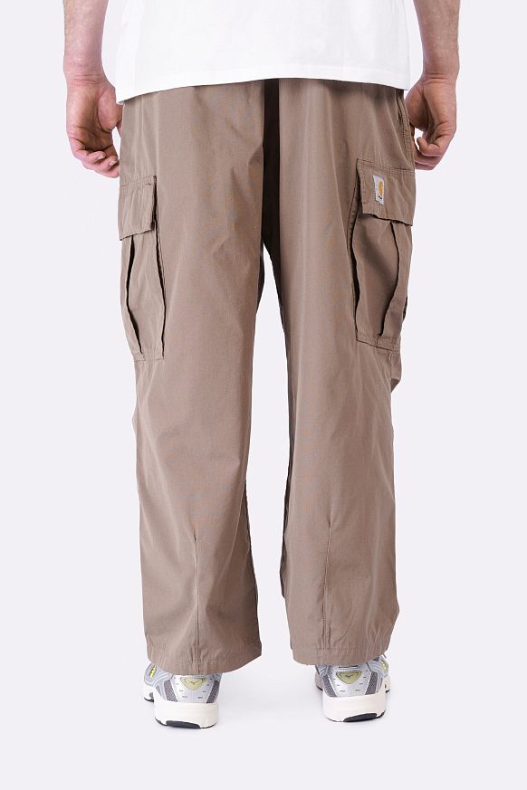 Мужские брюки Carhartt WIP Cole Cargo Pant (I030477-branch rinsed) - фото 6 картинки