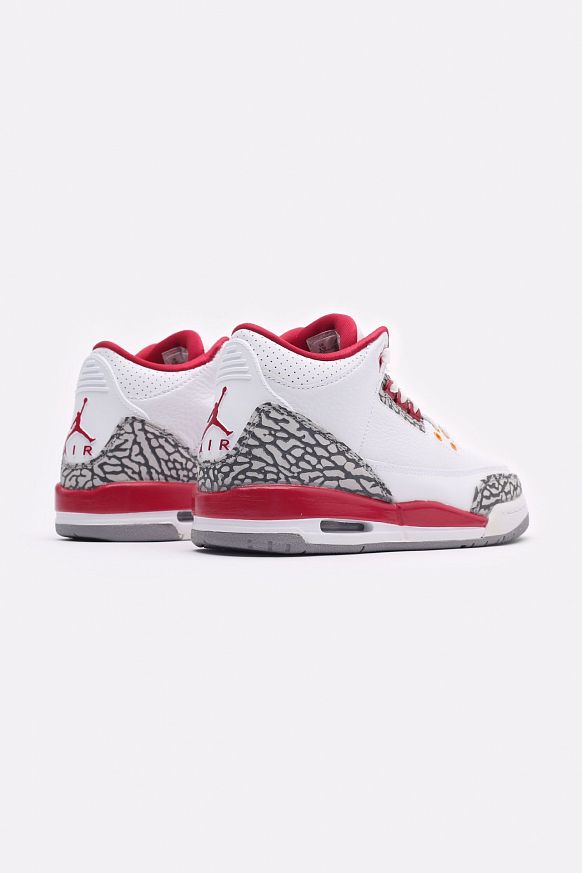 Женские кроссовки Jordan 3 Retro (GS) (398614-126) - фото 4 картинки