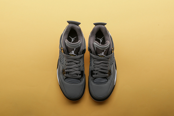 Женские кроссовки Jordan 4 Retro (GS) (408452-007) - фото 3 картинки