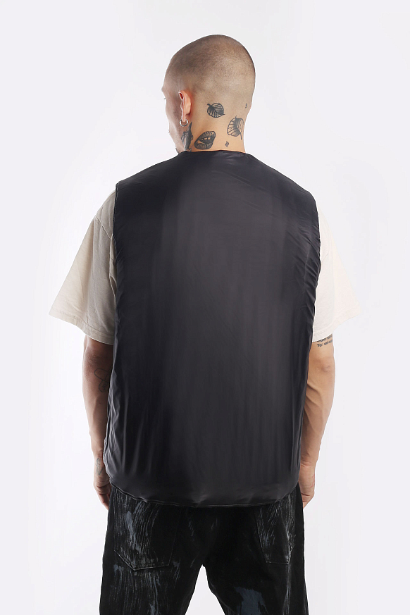 Мужской жилет Hombre Nino Corona Deep Freeze Simple Vest (0222-JK0001-black) - фото 8 картинки
