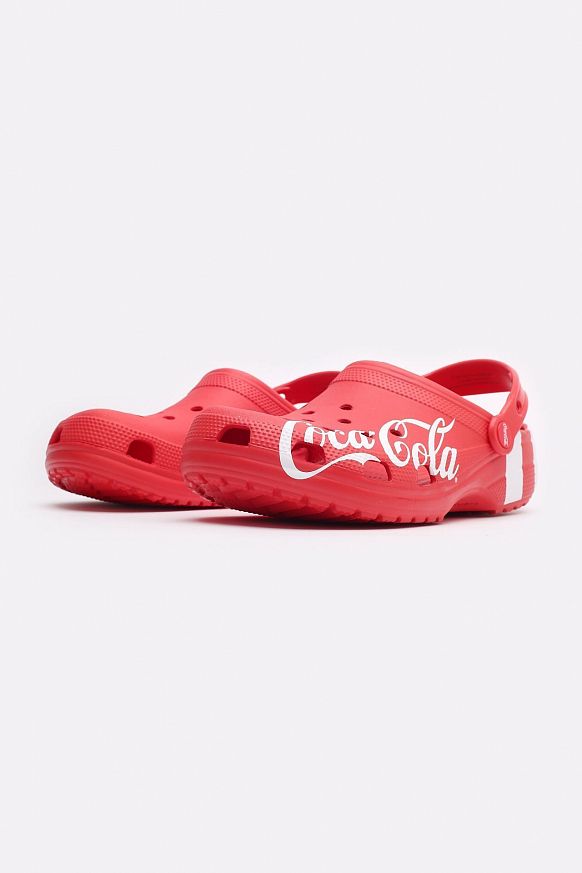 Мужские сланцы Crocs x Coca-Cola Classic (207120-610) - фото 4 картинки