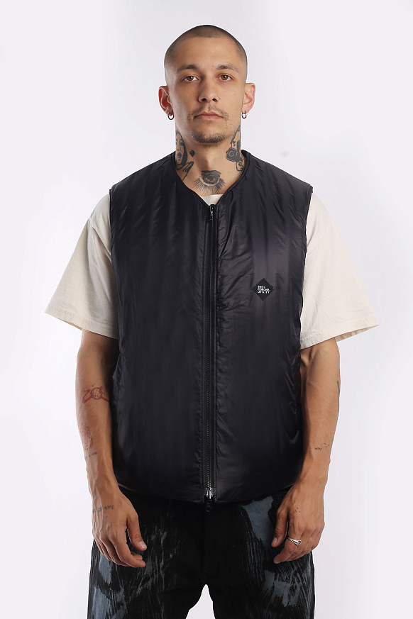 Мужской жилет Hombre Nino Corona Deep Freeze Simple Vest (0222-JK0001-black) - фото 6 картинки