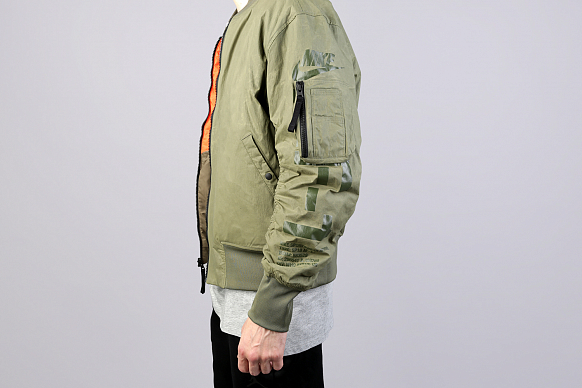 Мужская куртка Nike AF1 Reversible Jacket (AH2033-222) - фото 3 картинки