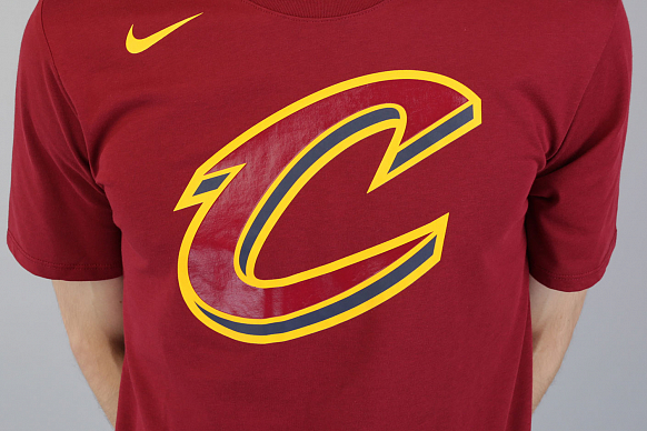Мужская футболка Nike NBA Cleveland Cavaliers Dry Logo (870498-677) - фото 2 картинки