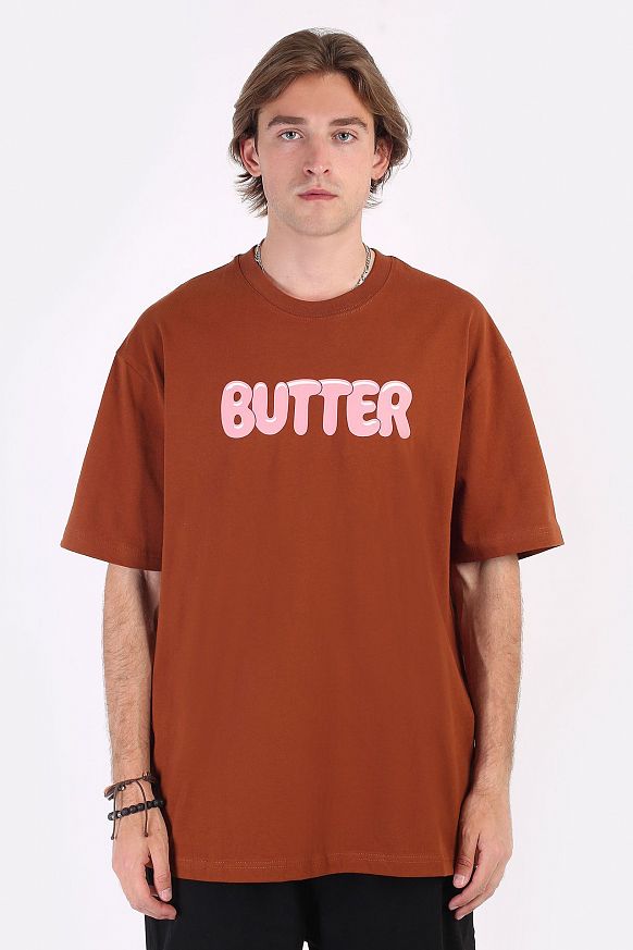 Мужская футболка Butter Goods Goo Tee (Goo Tee Brown)