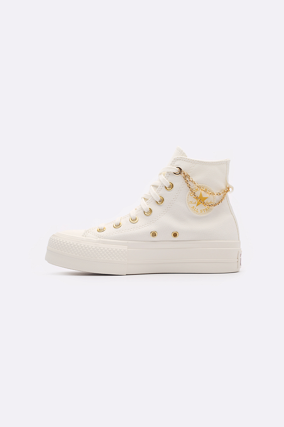 Женские кеды Converse CTAS Lift HI (A04453) - фото 3 картинки