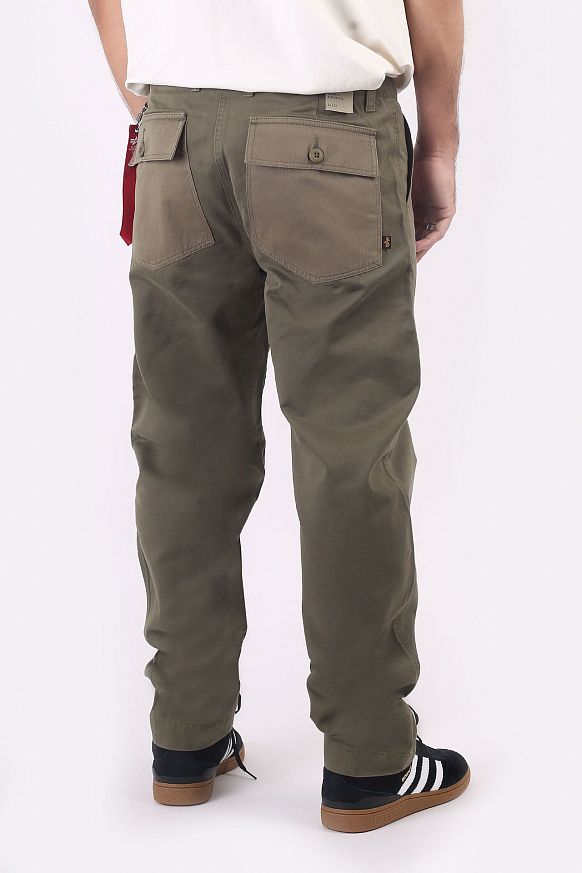Мужские брюки Alpha Industries Fatigue Pant (MBO52500C1-345-dark) - фото 3 картинки