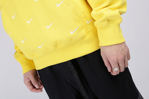 Мужская толстовка Nike Swoosh Logo Hoodie (CJ8907-703) - фото 3 картинки