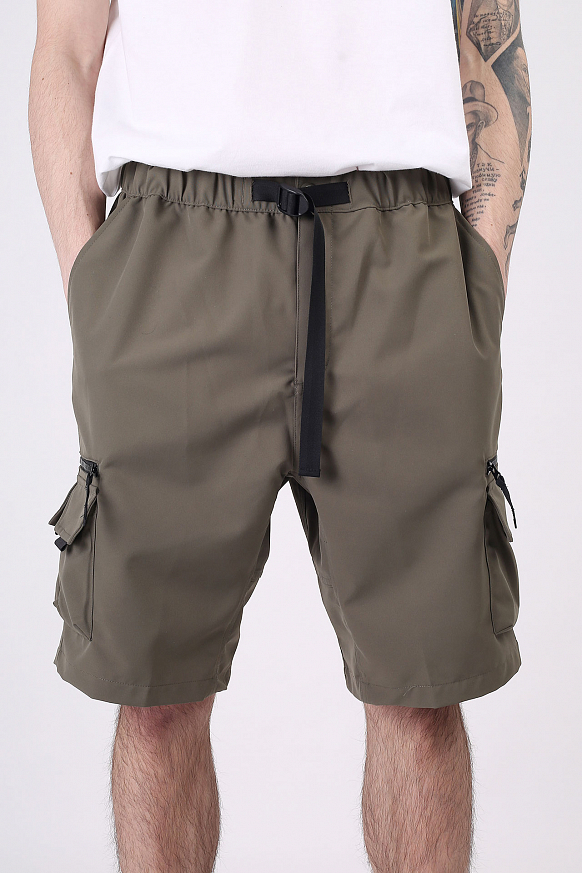 Мужские шорты Carhartt WIP Elmwood Short (I026131-moor) - фото 3 картинки