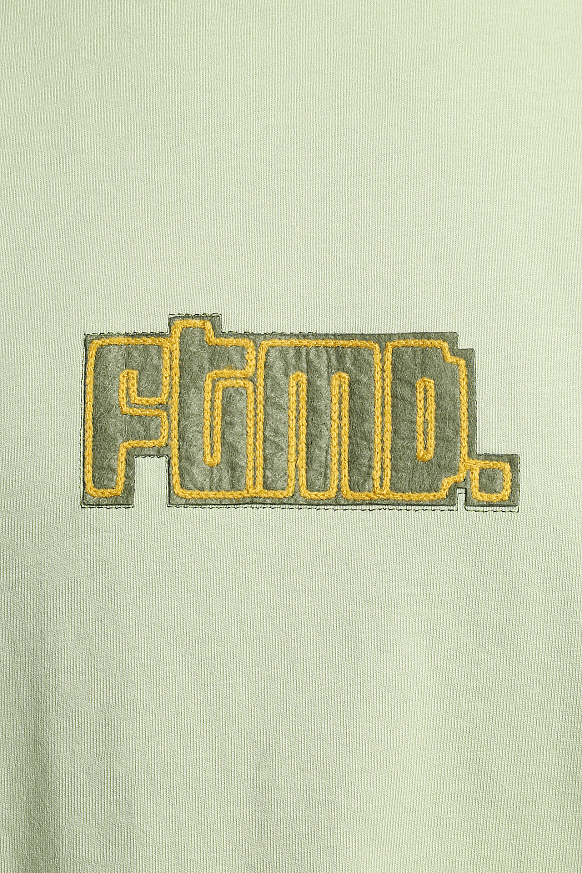 Мужская футболка Futuremade Studio Felt Logo Tee (FW23-TEE-002-GR) - фото 7 картинки