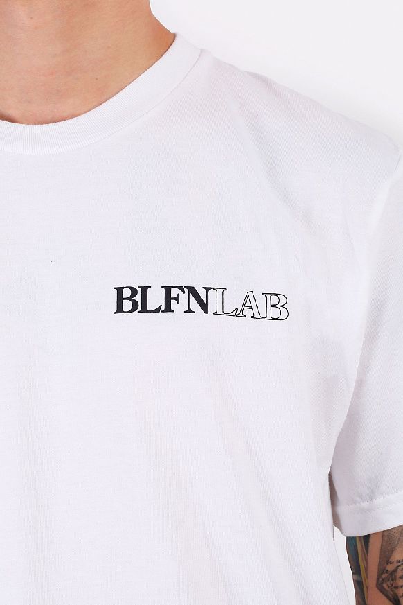 Мужская футболка BLFN LAB WAY (WAY-white) - фото 2 картинки
