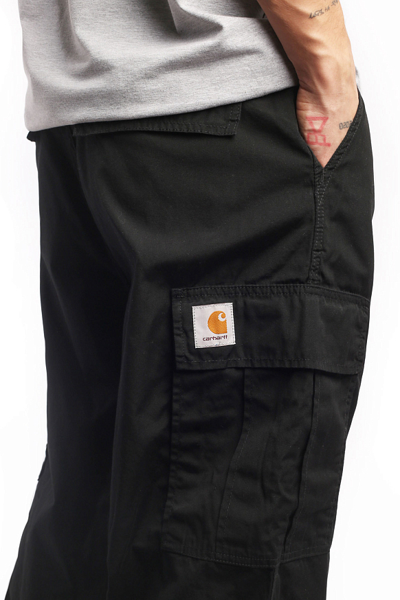 Мужские брюки Carhartt WIP Cole Cargo Pant (I030477-black) - фото 5 картинки