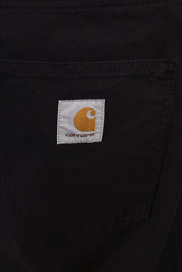 Мужские брюки Carhartt WIP Newel Pant (I026514-black) - фото 4 картинки