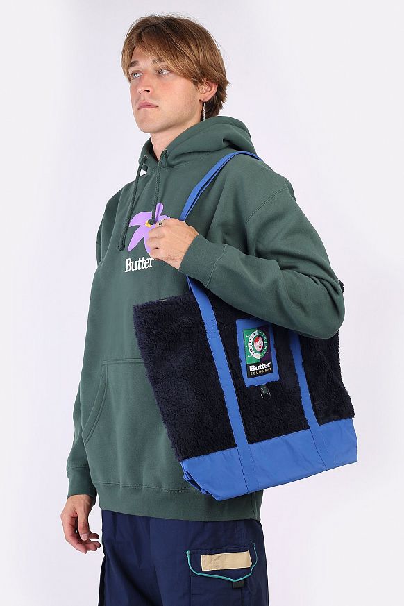 Сумка Butter Goods High Pile Tote Bag (HIGH PILE BAG-navy)