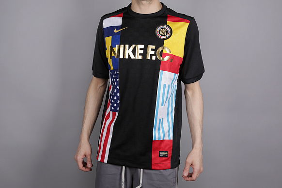 Мужская футболка Nike F.C. (886872-011) - фото 2 картинки