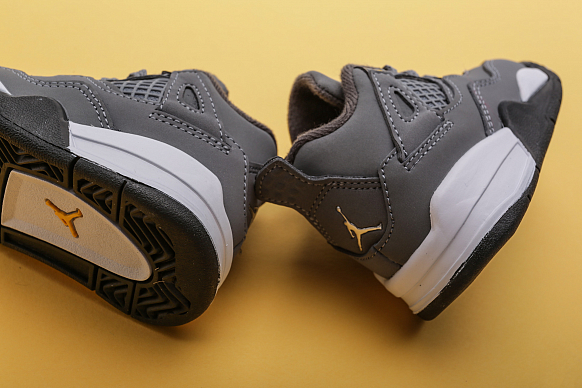 Детские кроссовки Jordan 4 Retro (TD) (BQ7670-007) - фото 2 картинки