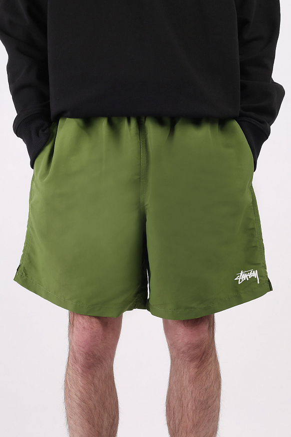 Мужские шорты Stussy Stock Water Short (113129-green) - фото 3 картинки