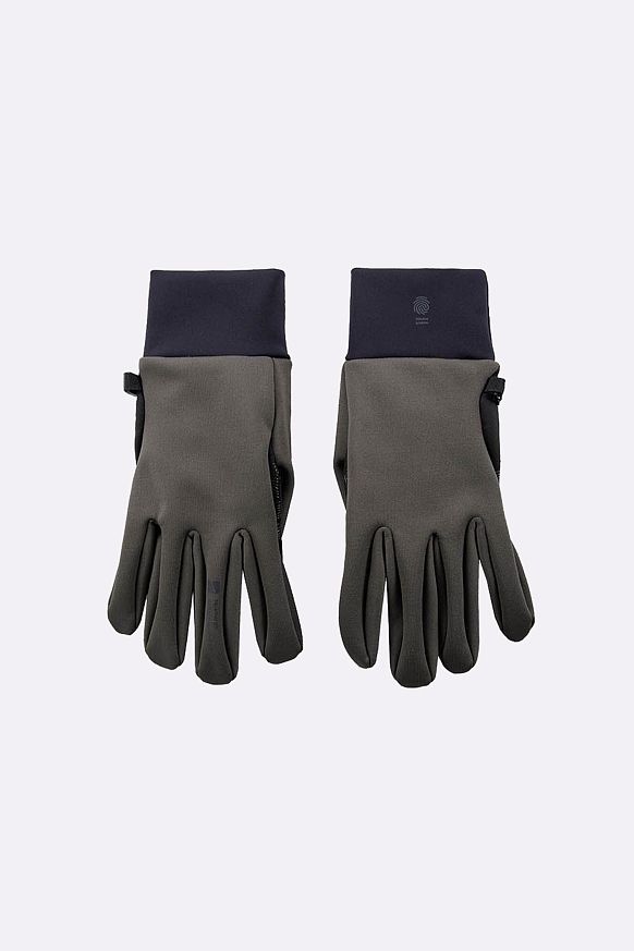 Перчатки KRAKATAU Touchscreen Gloves (Pu83-861-сенсор-сер-зел)