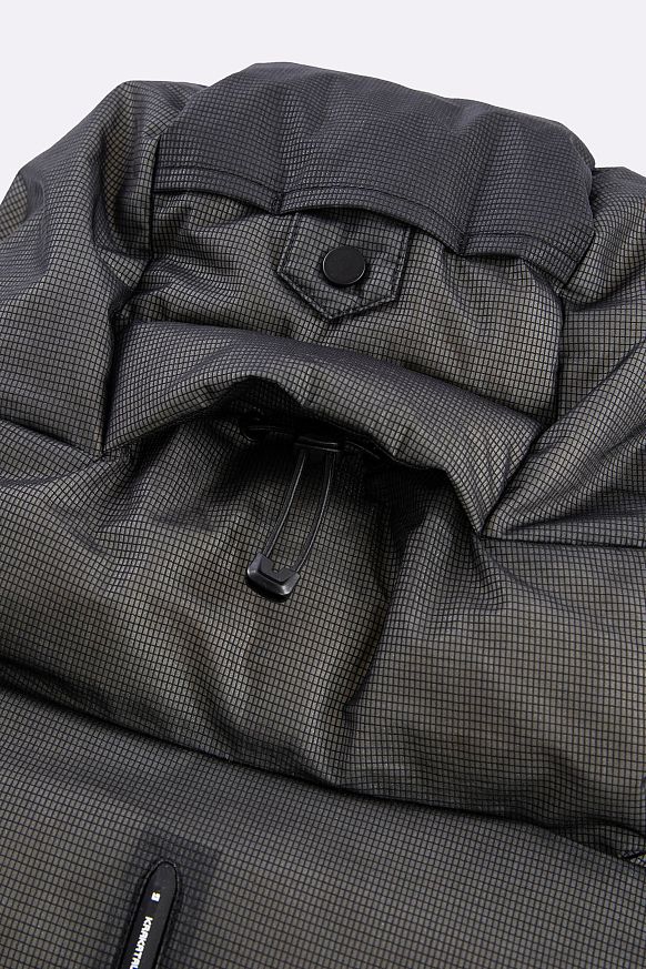 Мужская куртка KRAKATAU Strofo Long Down Jacket (Qm565-19-strofo-черн) - фото 5 картинки