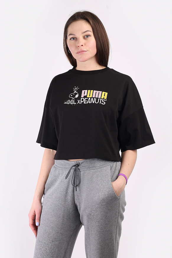 Женская футболка PUMA x Peanuts Tee (53115801)
