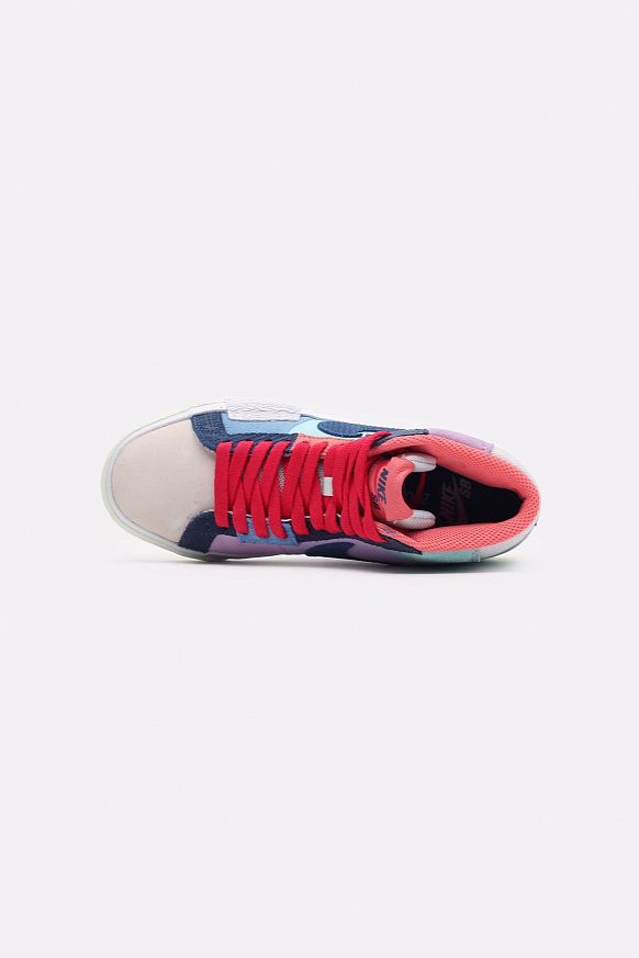 Кроссовки Nike SB Zoom Blazer Mid PRM (DA8854-500) - фото 6 картинки