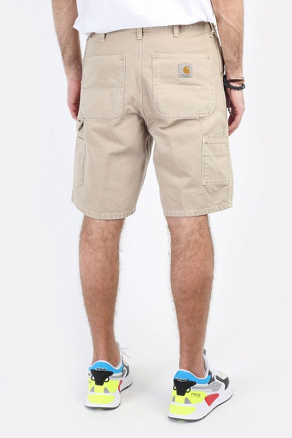 Мужские шорты Carhartt WIP Single Knee Short (I027942-dusty h brown) - фото 3 картинки