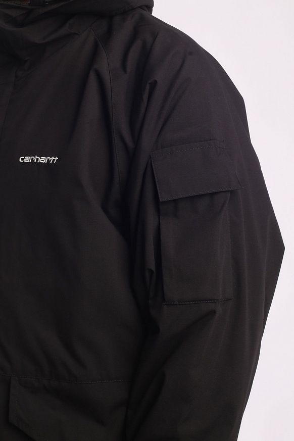 Мужская куртка Carhartt WIP Prospector Jacket (I031356-black/white) - фото 6 картинки
