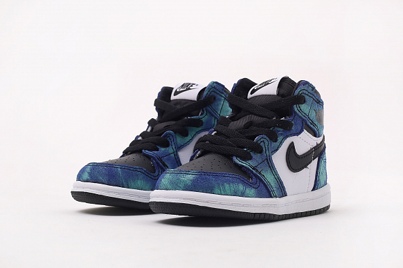 Детские кроссовки Jordan 1 High OG (TD) (CU0450-100) - фото 3 картинки