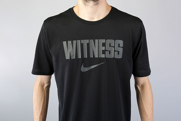 Мужская футболка Nike Lebron Dry Tee Witness (932447-010) - фото 4 картинки