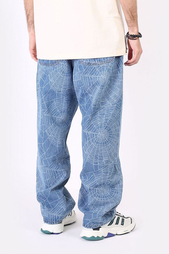 Мужские брюки Butter Goods Web Denim Pants (Web Denim Pants Washed In) - фото 4 картинки