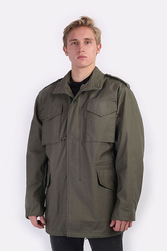 Мужская куртка Alpha Industries Куртка (MJM24000C1-olive)