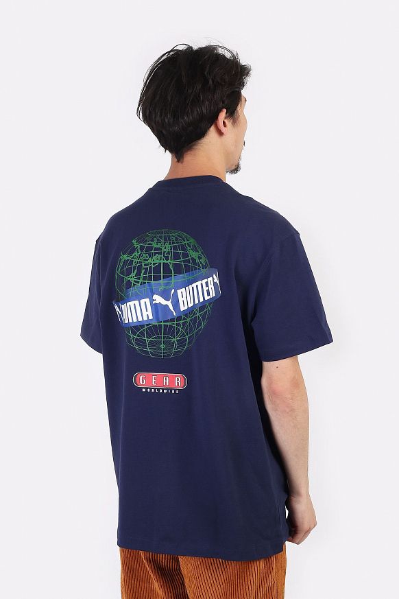 Мужская футболка PUMA X BUTTER GOODS (53405884) - фото 3 картинки