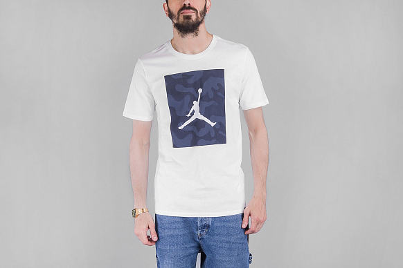 Мужская футболка Jordan M JSW TEE JUMPMAN P51 CAMO (925809-100)