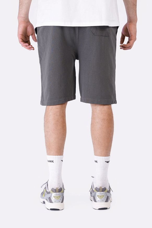 Мужские шорты Alpha Industries Essential French Terry Short (MBE55001C1-charcoal) - фото 7 картинки