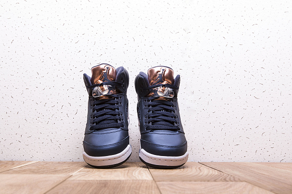 Женские кроссовки Jordan 5 Retro BG (440888-416) - фото 5 картинки