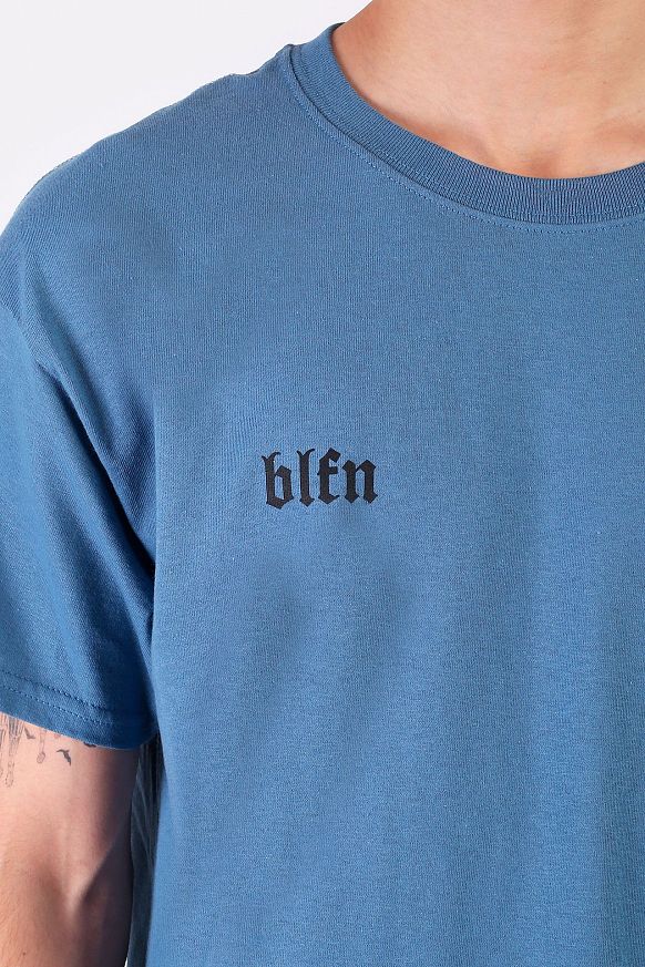 Мужская футболка BLFN LAB BELIEVE (BELIEVE-blue) - фото 2 картинки