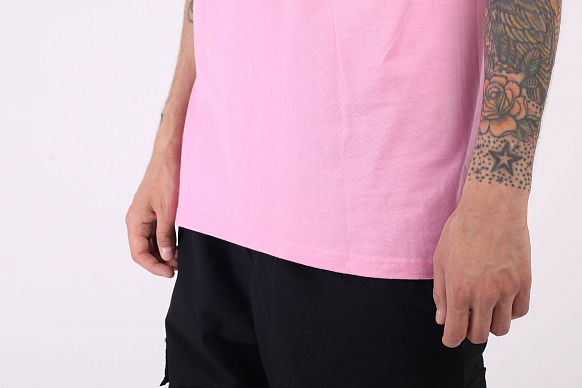 Мужская футболка Stussy Basic Tee (1904500-pink) - фото 3 картинки
