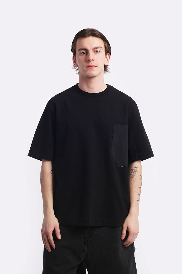 Мужская футболка KRAKATAU FALCON Oversize T-Shirt (Tm116-1-чёрный) - фото 6 картинки
