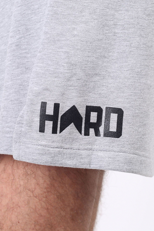 Мужские шорты Hard Blank Shorts (Hard grey) - фото 3 картинки