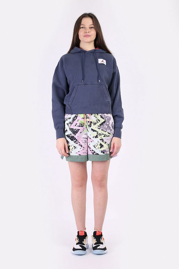 Женская толстовка Jordan Flight Fleece Hoodie (CV7737-410) - фото 7 картинки