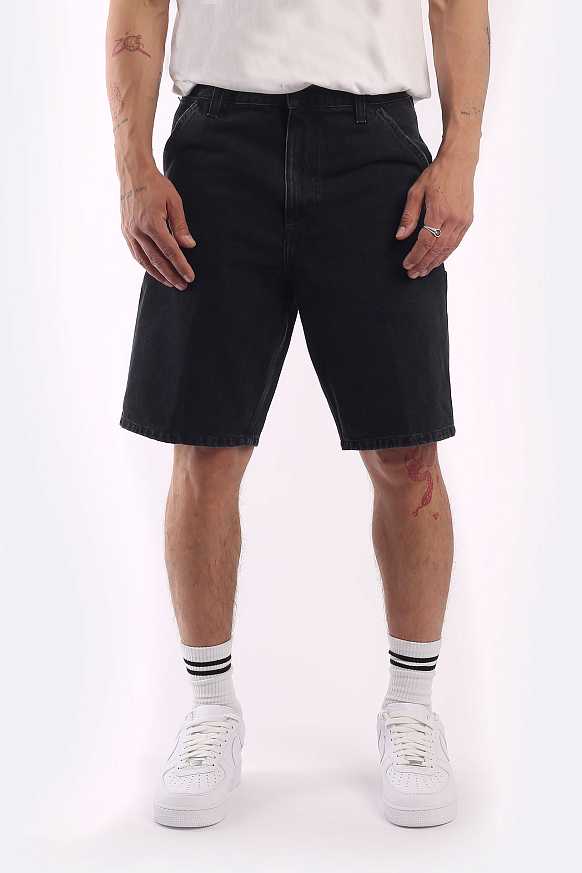 Мужские шорты Carhartt WIP Single Knee Short (I032026-black) - фото 3 картинки