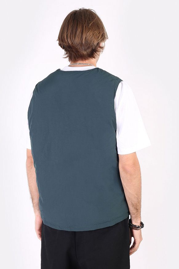 Мужской жилет Butter Goods Shadow Plaid Reversible Vest (Shadow Plaid Rev Vest Bla) - фото 9 картинки