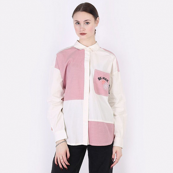 Рубашка Converse Colorblocked Button Shirt