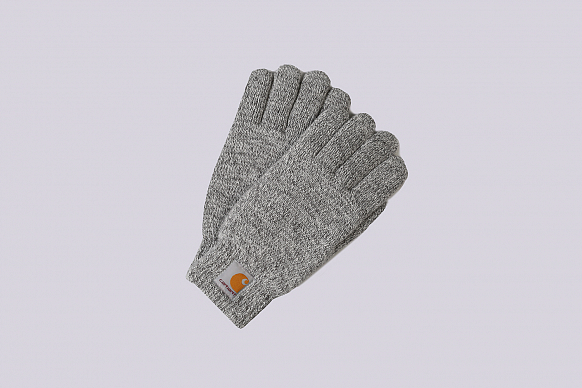Перчатки Carhartt WIP Scott Gloves (I015530-grey ht/wax)