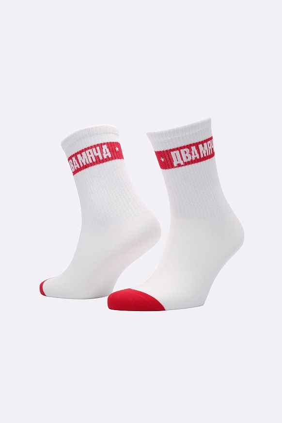 Мужские носки Два Мяча Москва (KA-H-51-WH)
