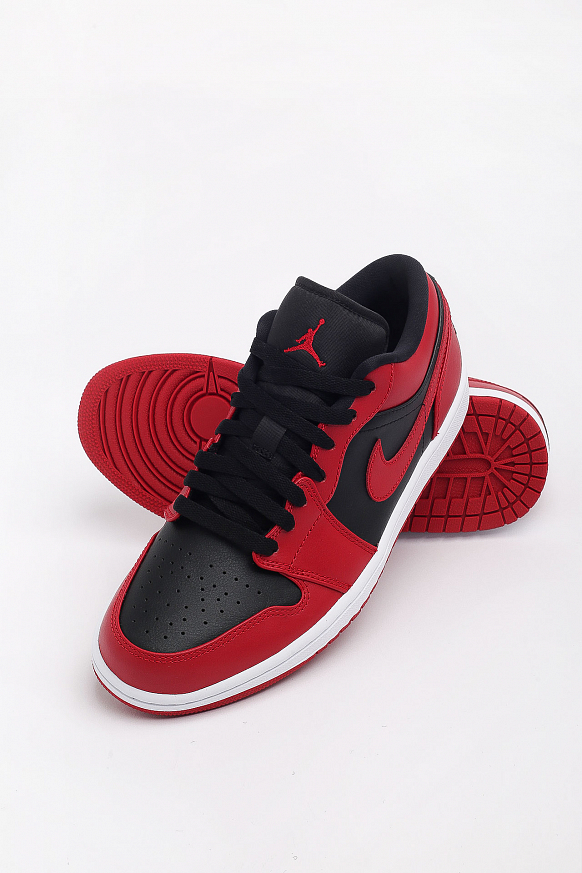 Мужские кроссовки Jordan 1 Low (553558-606) - фото 2 картинки